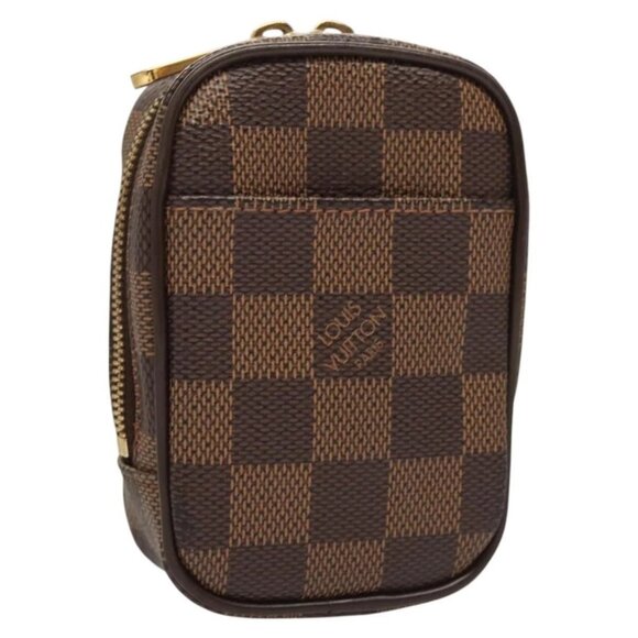 LOUIS VUITTON Damier Ebene Etui Okapi PM Pouch - Picture 1 of 16